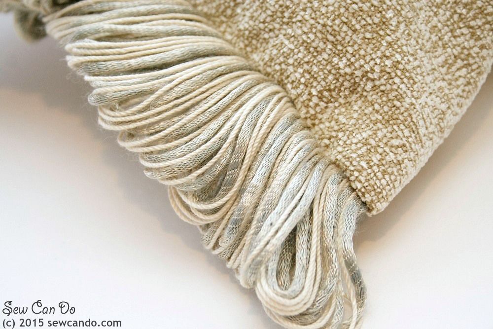 Sew Can Do DIY Designer Pillows & Trying Out The My Own Fringemaker